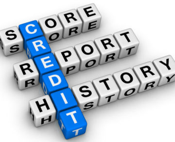 Credit Report, History and Score Text Image